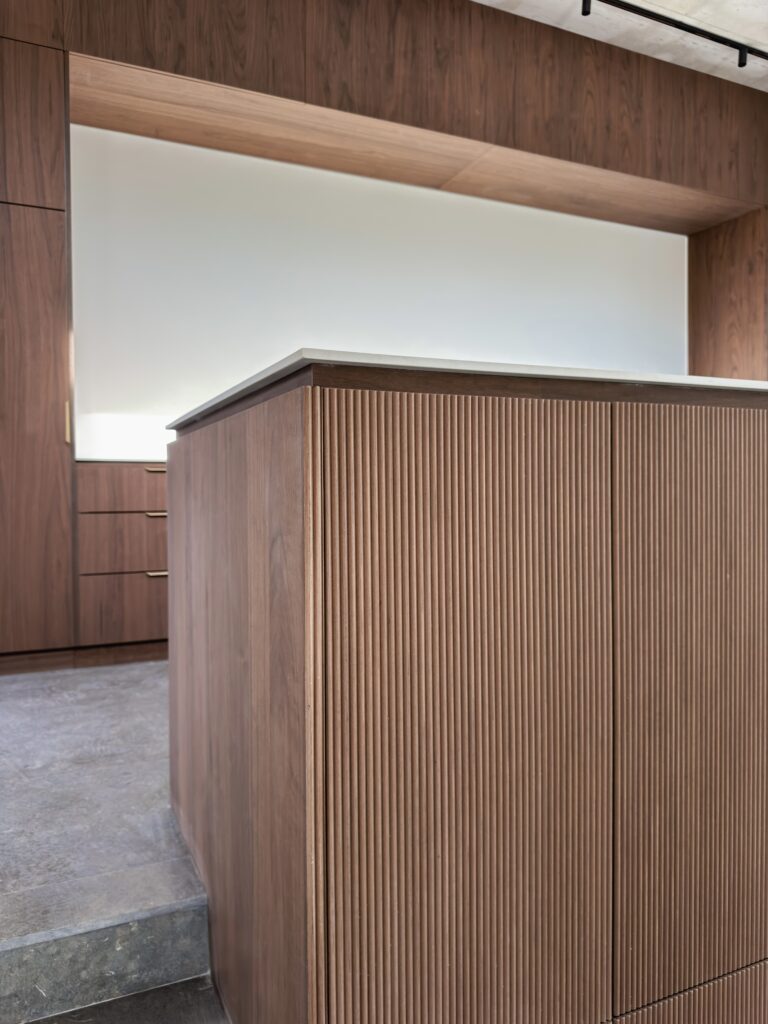 Cuisine en bois architecte