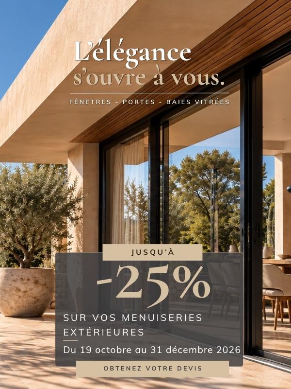 Promotion menuiseries extérieures – Menuiserie Bouze